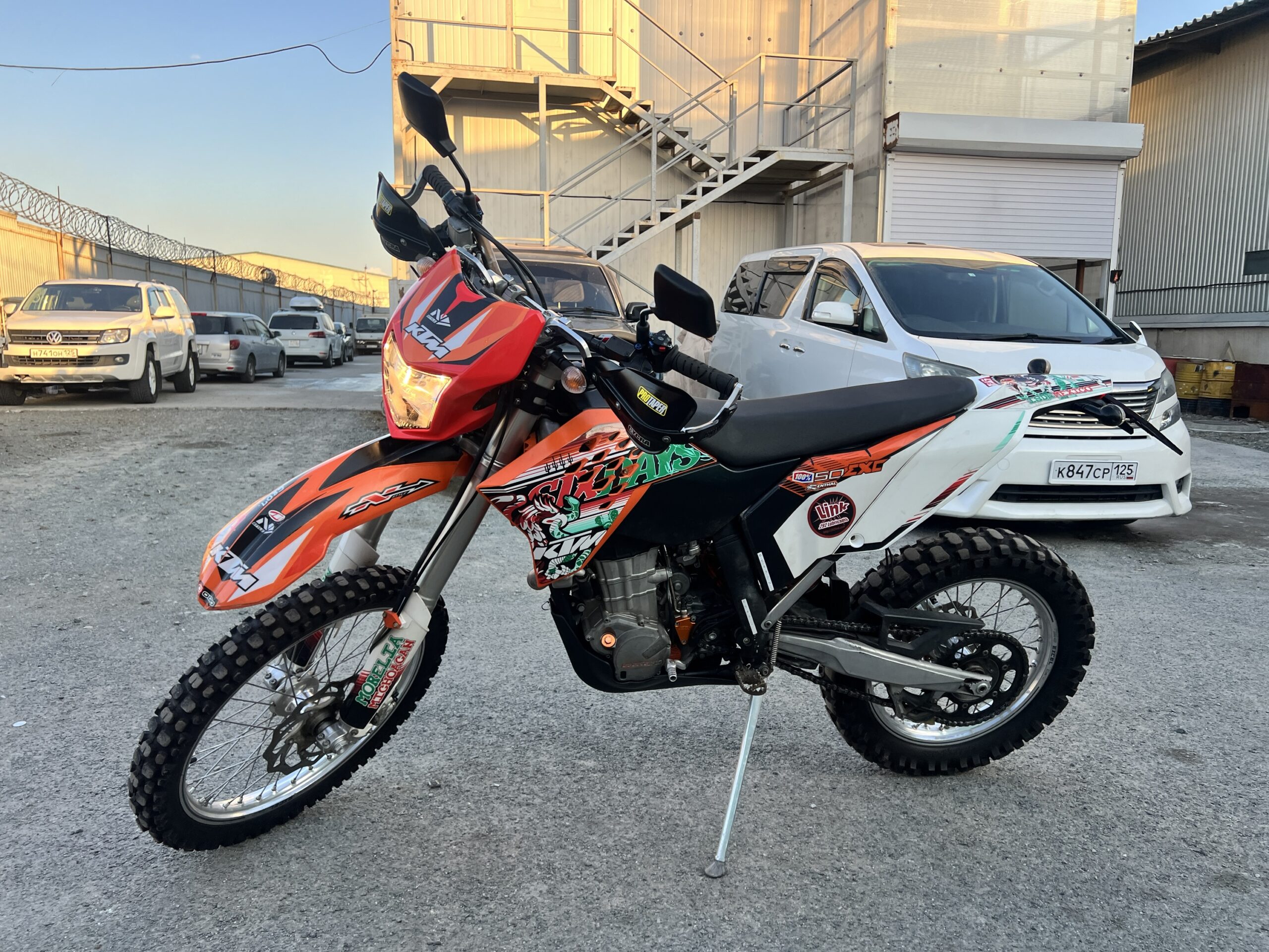 KTM  	450EXC